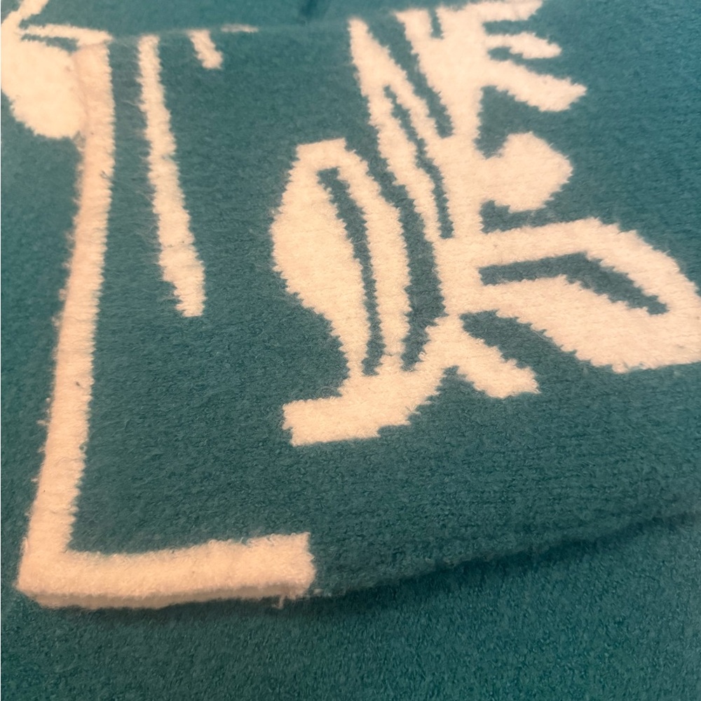 Teal Floral Open-Front Cardigan Sweater - Brand - Picture 9 of 11